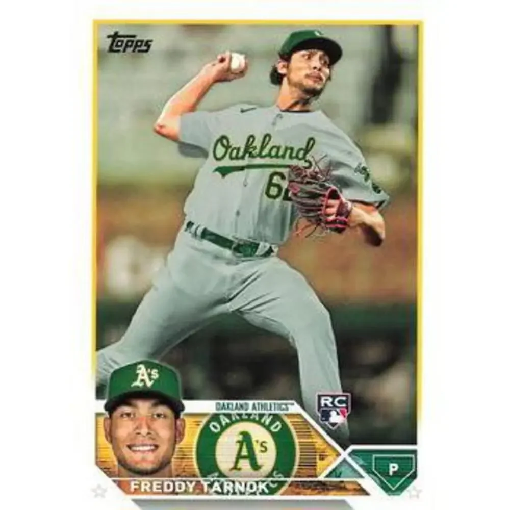 2023 Topps Freddy Tarnok RC #608 Oakland Athletics